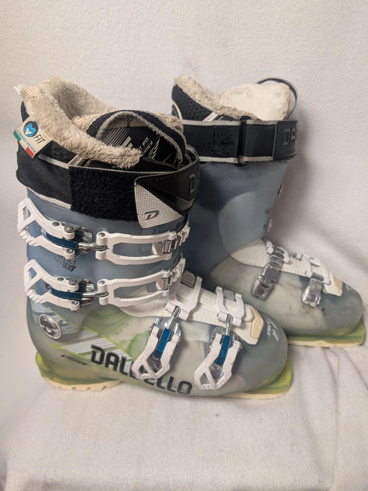 Dalbello Avanti W85 Ski Boots Size 24.5 Color Green Condition Used