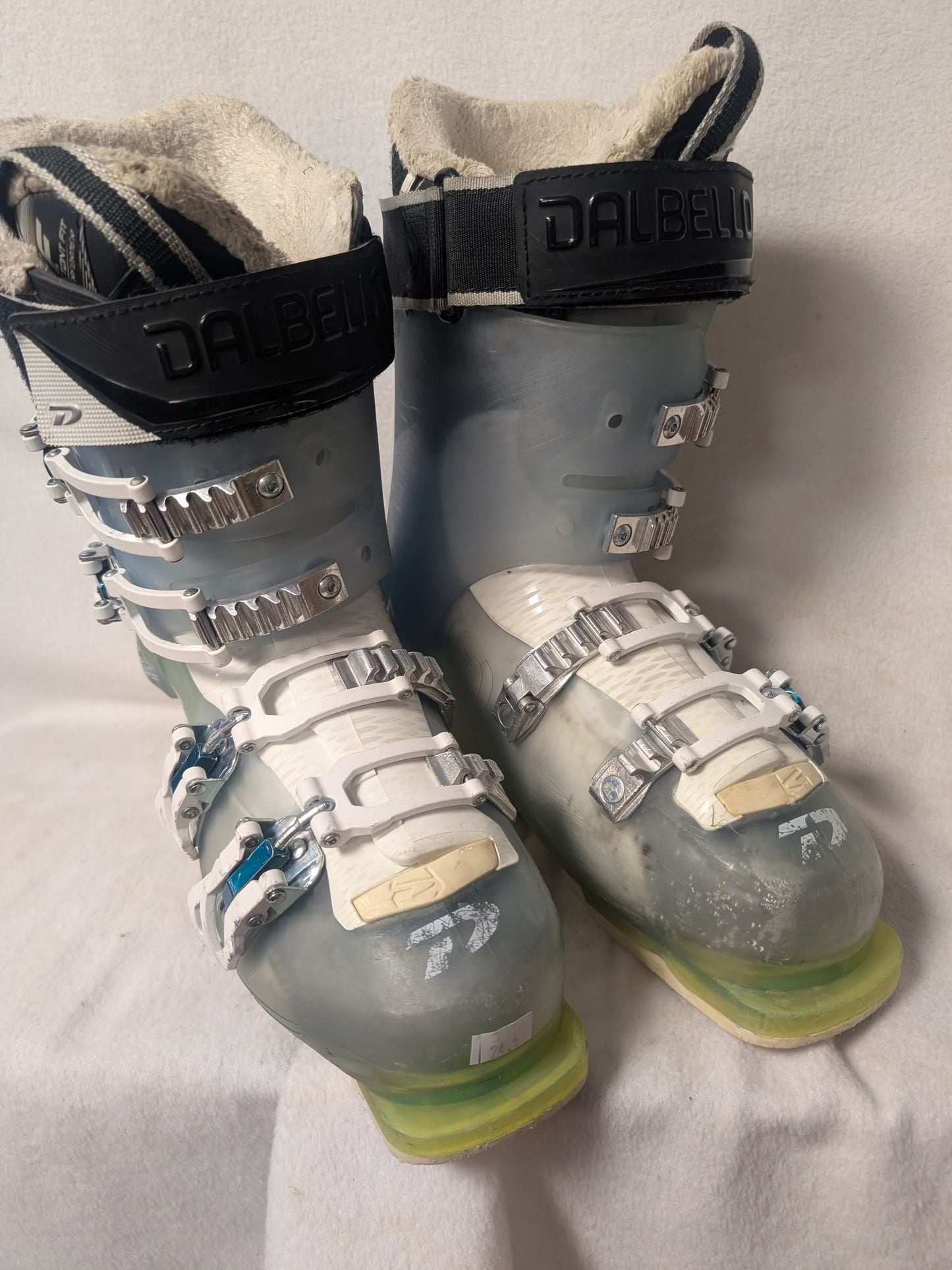 Dalbello Avanti W85 Ski Boots Size 24.5 Color Green Condition Used