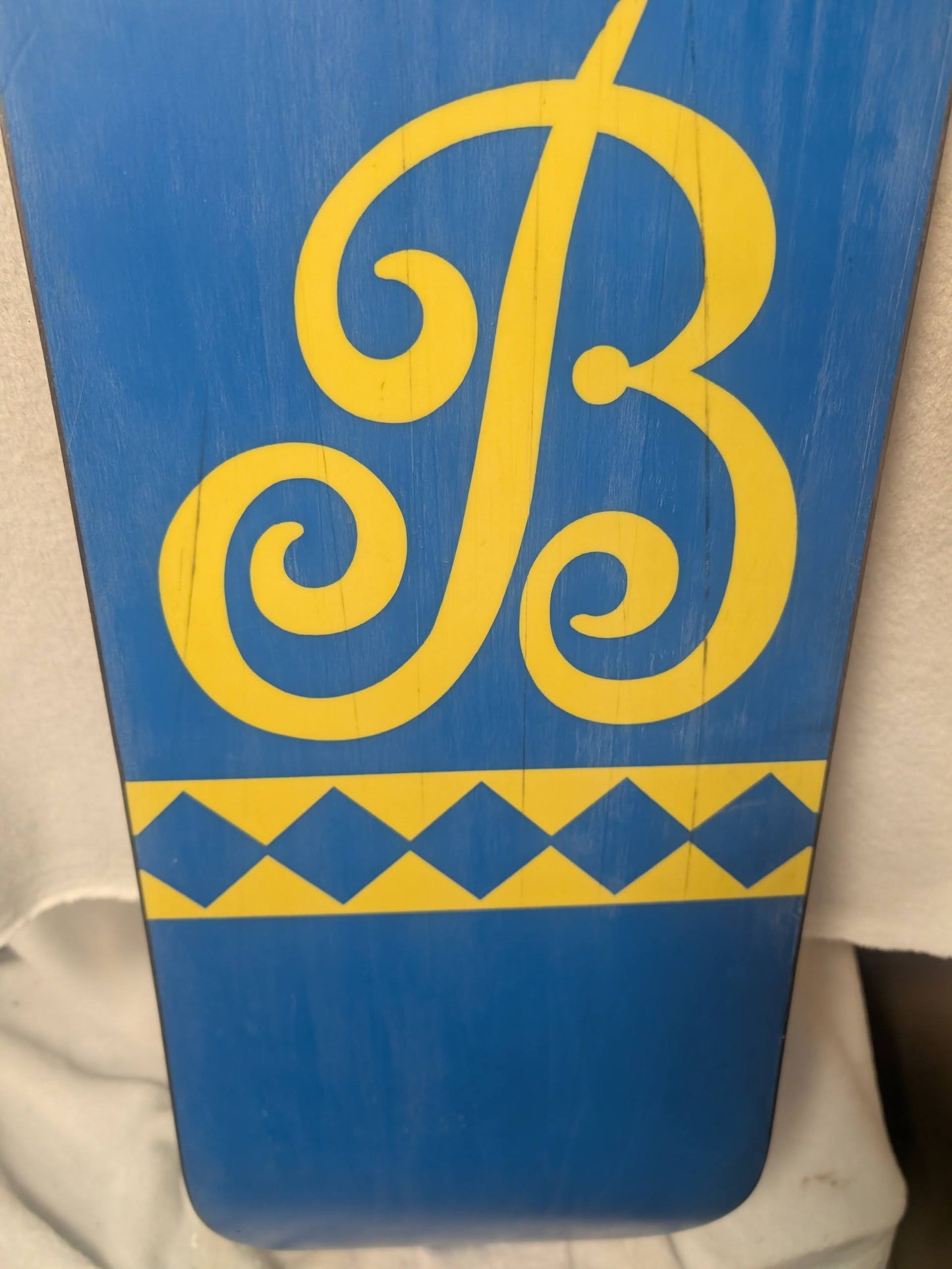 Burton Feelgood Snowboards No Bindings Size 149 Cm Color Blue Used