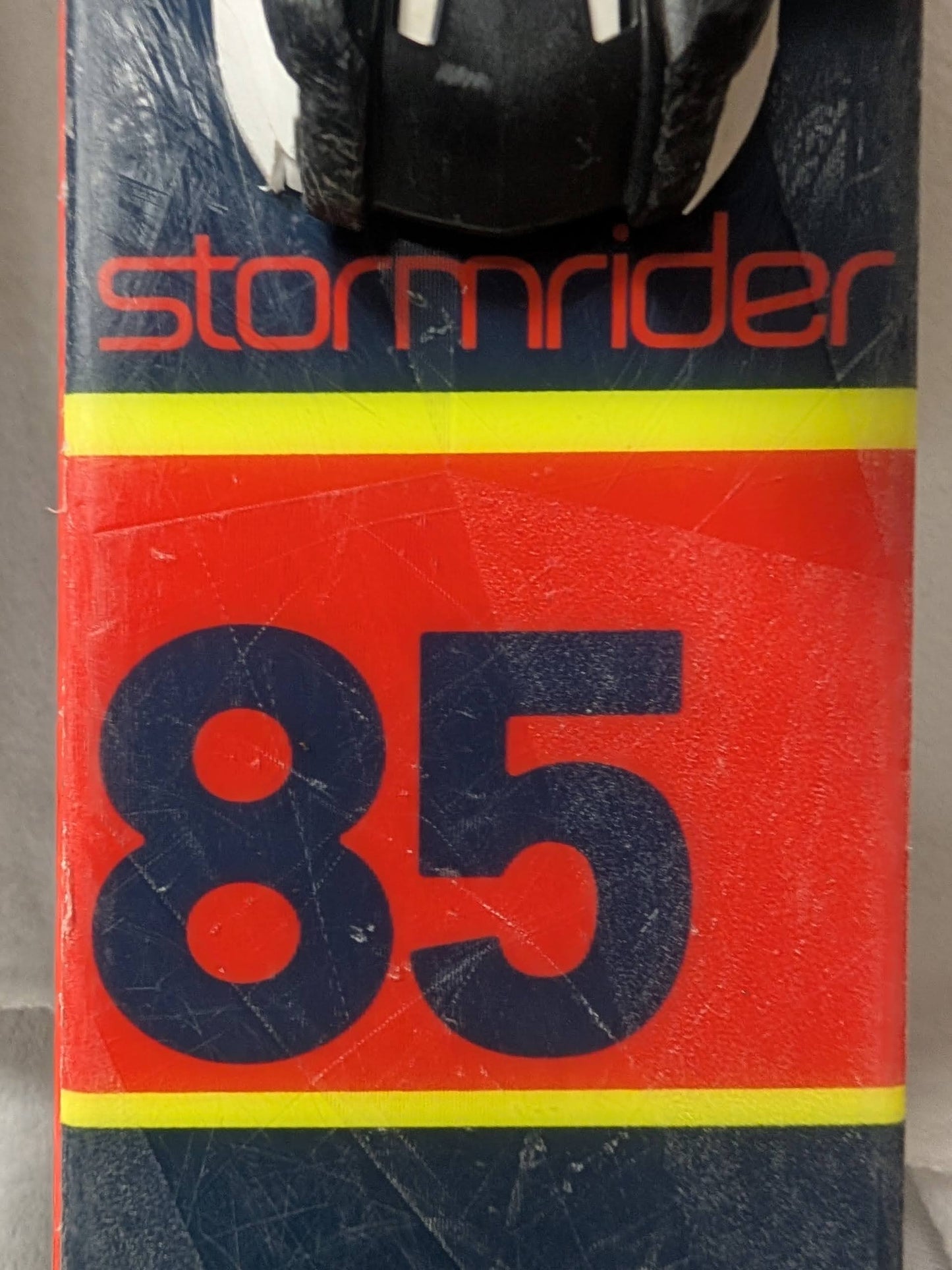 Stockli Team 85 Skis Salomon Warden 11 Bindings 158 cm Yellow Used