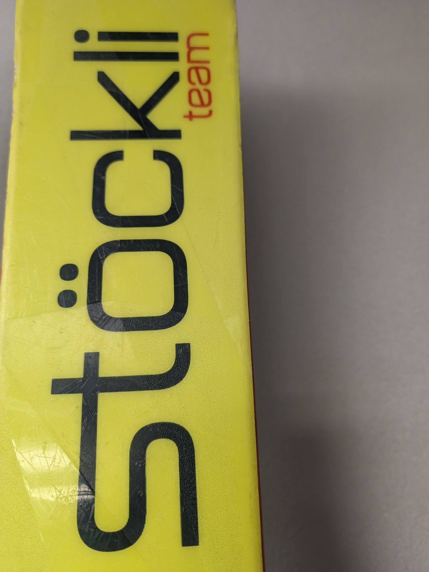 Stockli Team 85 Skis Salomon Warden 11 Bindings 158 cm Yellow Used