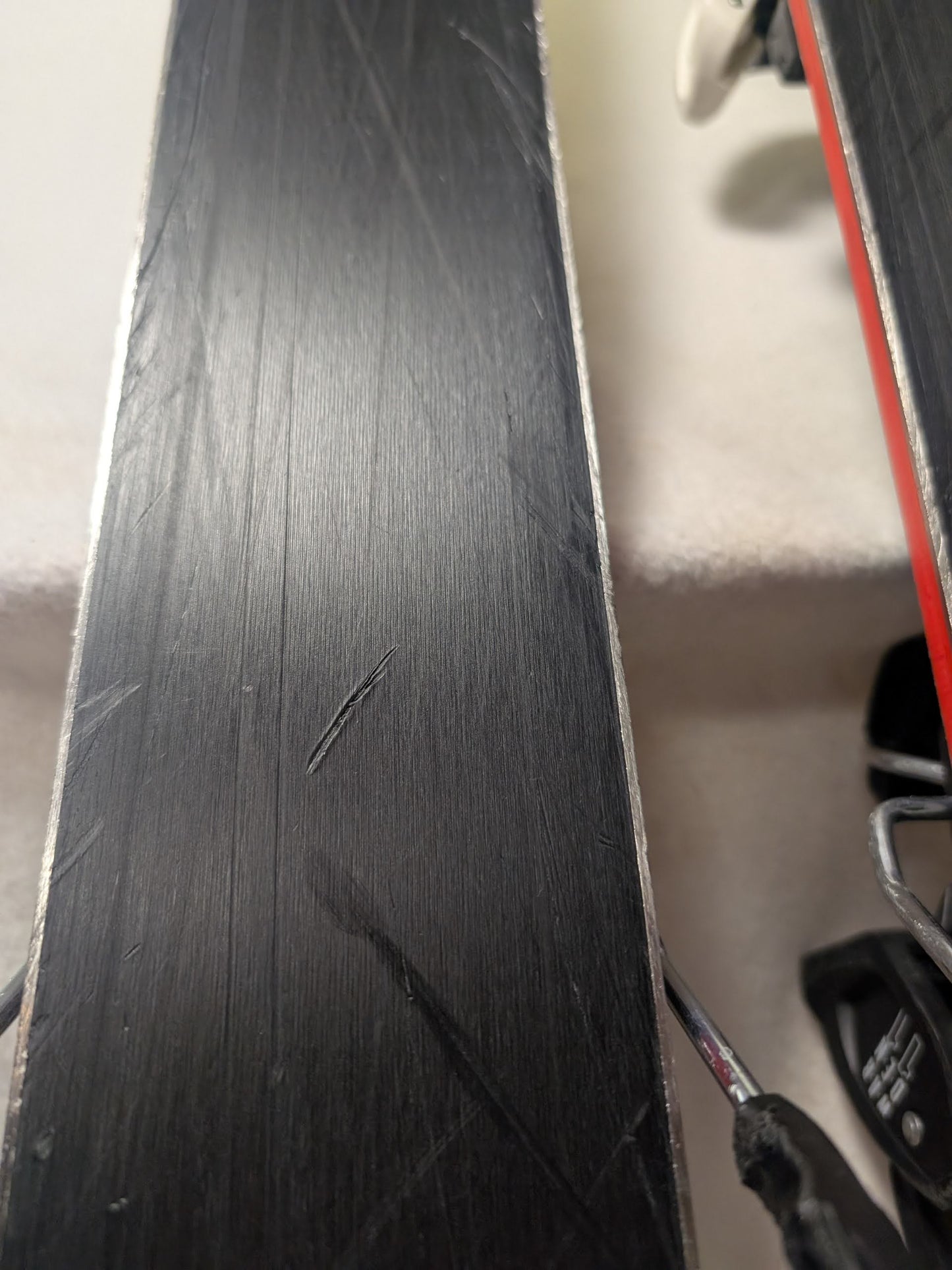 Stockli Team 85 Skis Salomon Warden 11 Bindings 158 cm Yellow Used