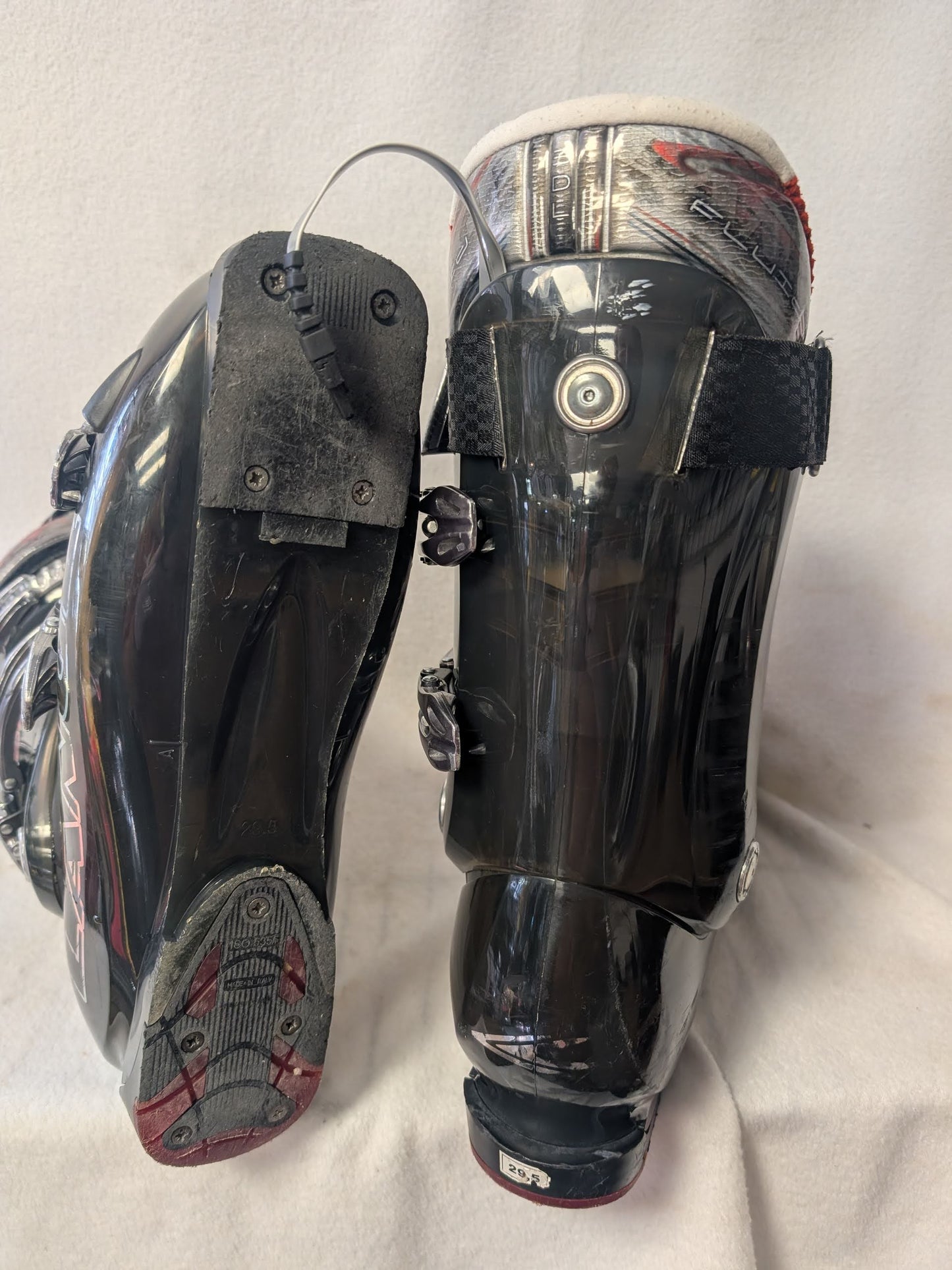 Lange Fluid 100 Ski Boots Size 29.5 Color Gray Condition Used