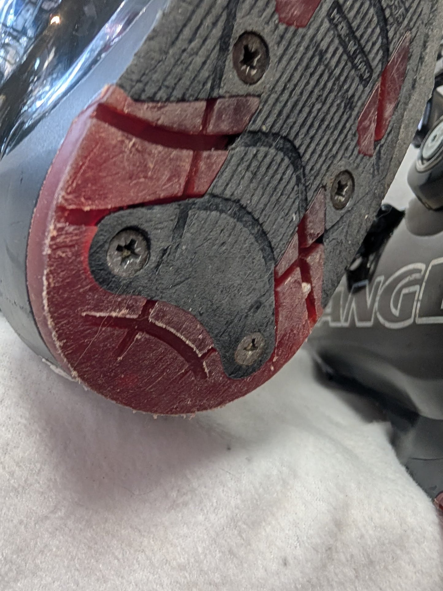 Lange Fluid 100 Ski Boots Size 29.5 Color Gray Condition Used