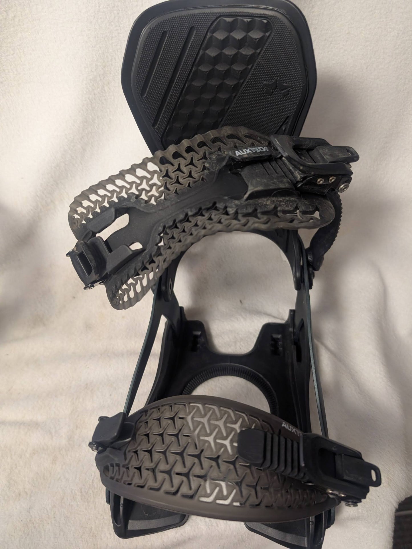 Rome SOS Snowboard Bindings Size M/L Color Black Condition Used Missing H/W