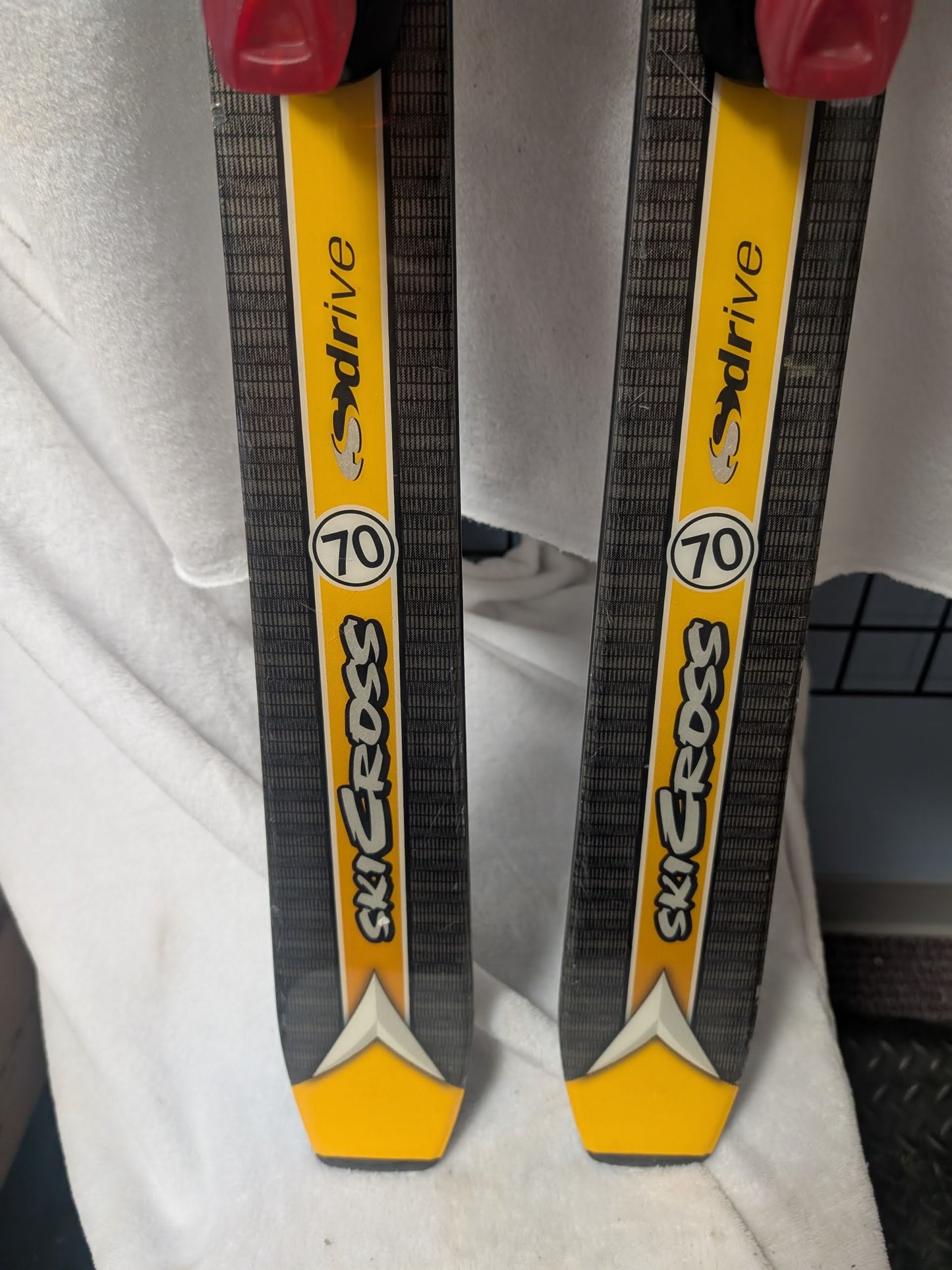 Dynastar Skis Nodica Bindings Size 170 cm Color Yellow Used