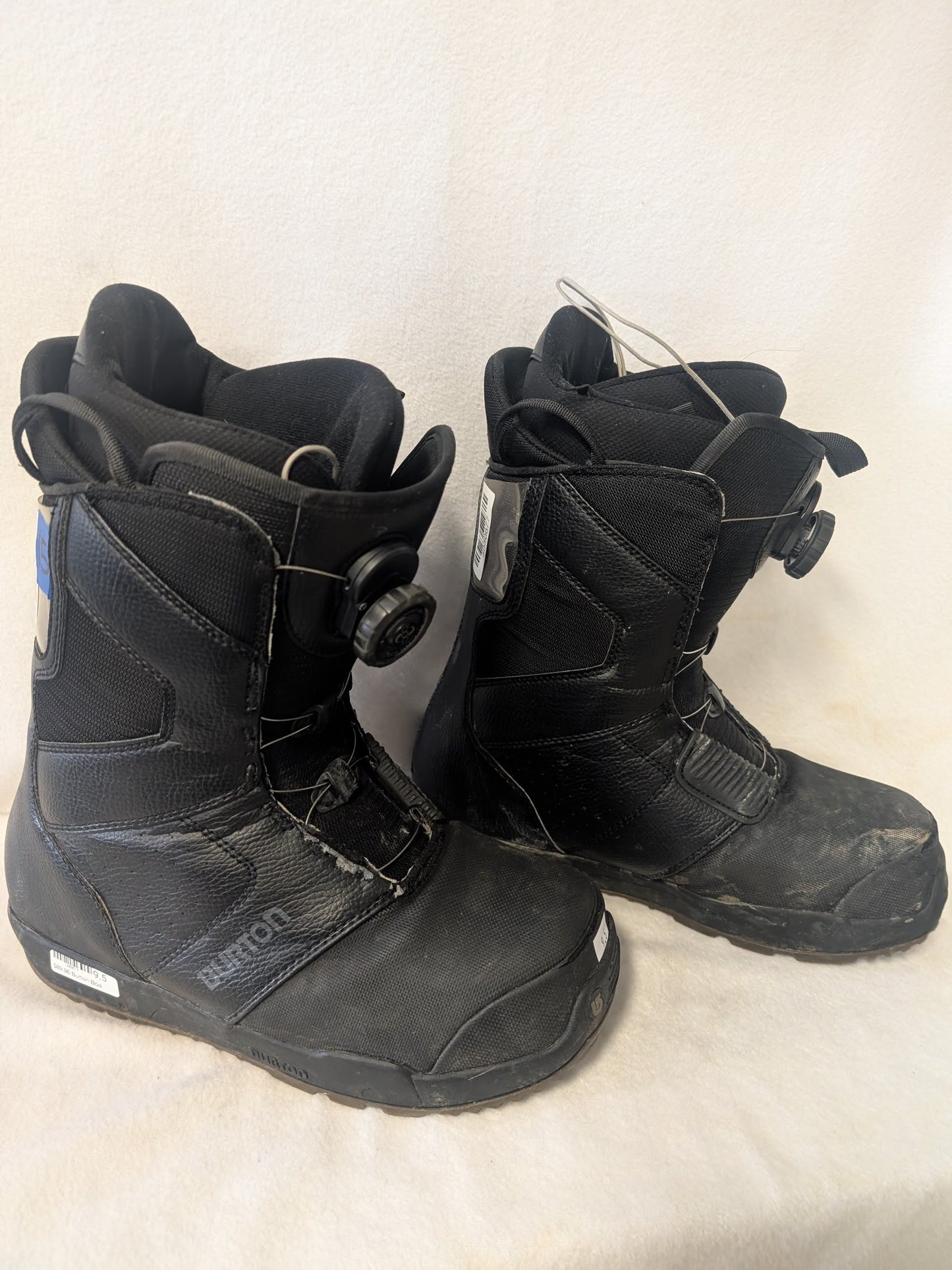 Burton Boa Progression Snowboard Boots Size 9.5 Black Used