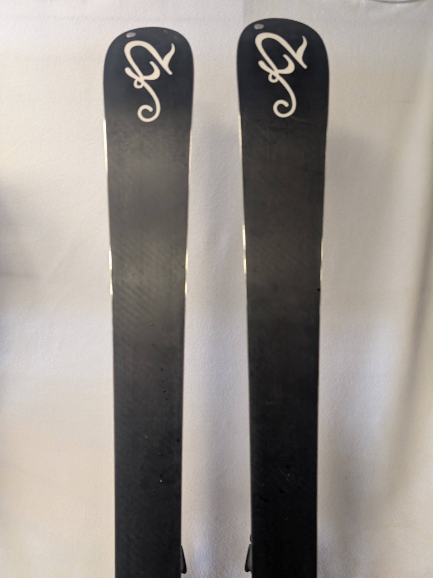 K2 Lotta Love Skis Marker Bindings Size 153 Cm Blue Used