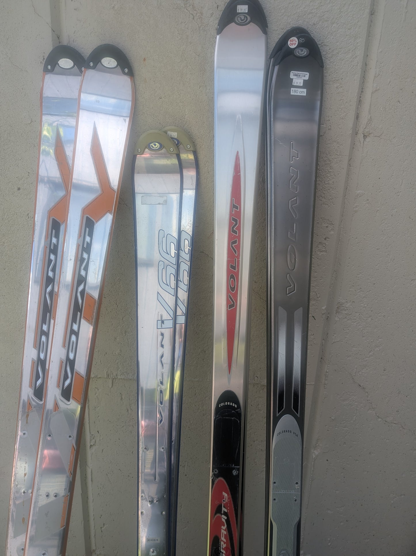 Assorted Skis No Bindings Used One Pair $59, Buy 3 get 2 free