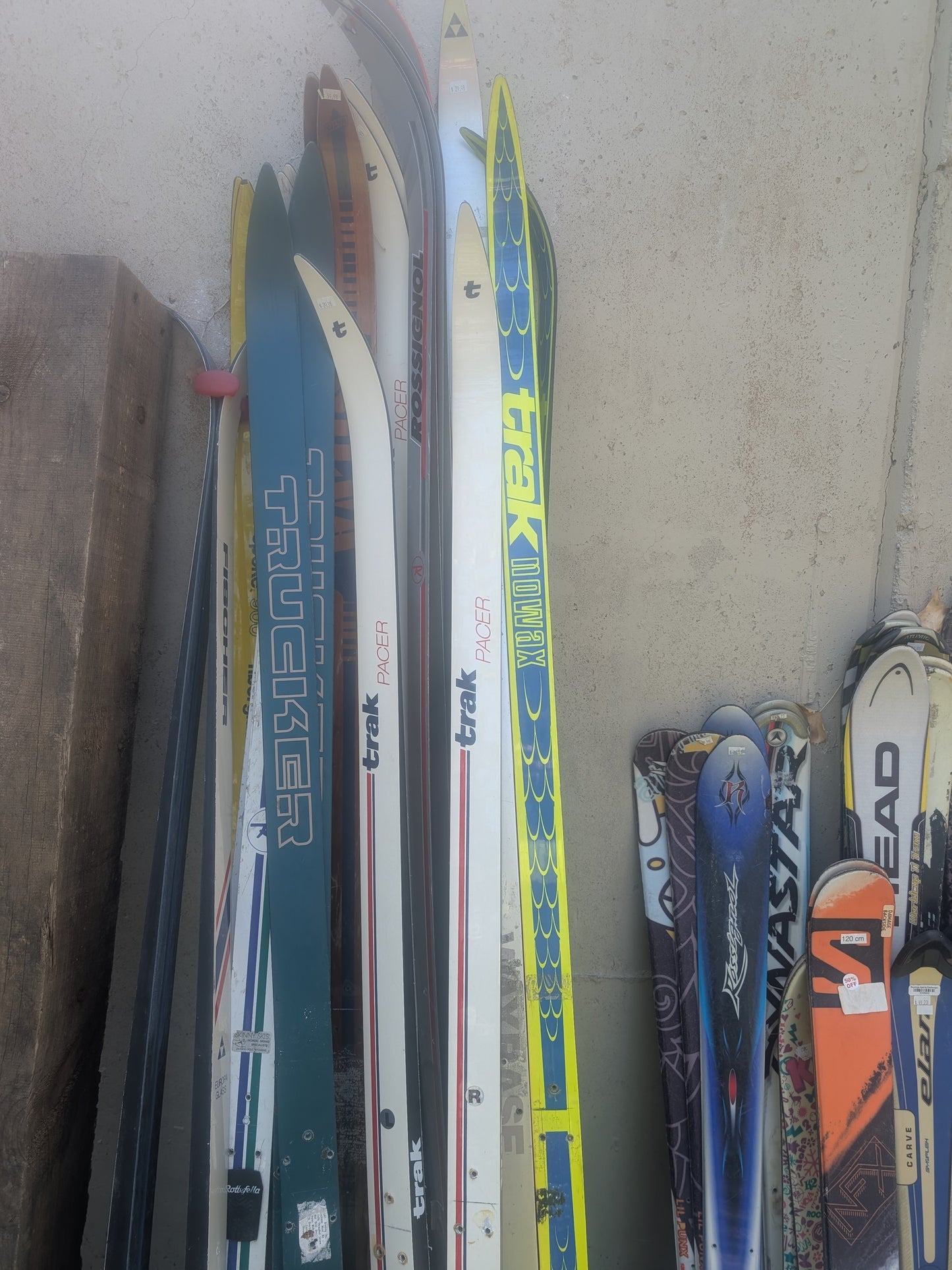 Assorted Skis No Bindings Used One Pair $59, Buy 3 get 2 free