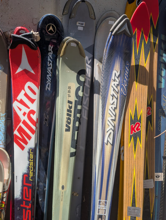 Assorted Skis No Bindings Used One Pair $59, Buy 3 get 2 free