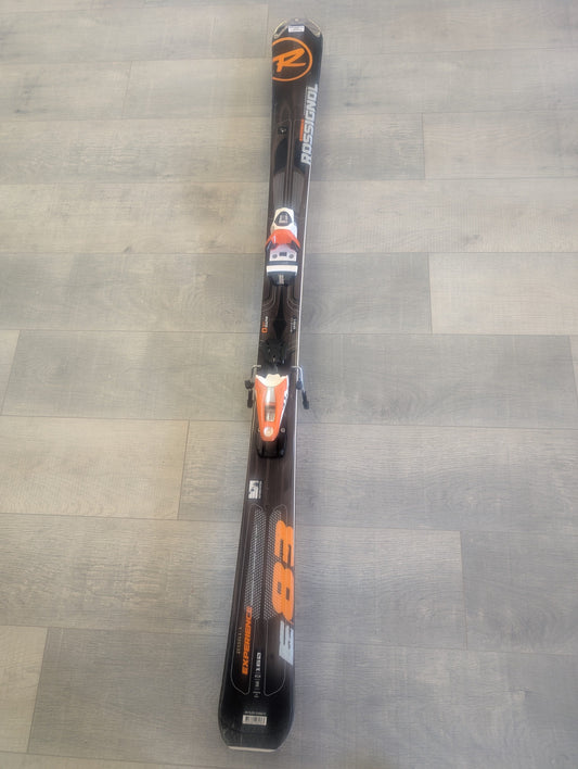 Rossignol Exchange Order 10495 Skis Look Bindings Size 160Cm Color Orange Used