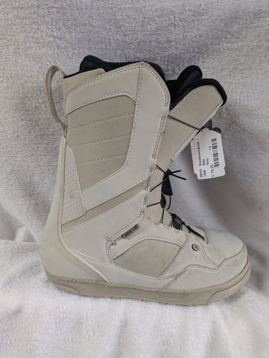 Ride Anthem Boa Snowboard Boots Size 7.5 Gray Used