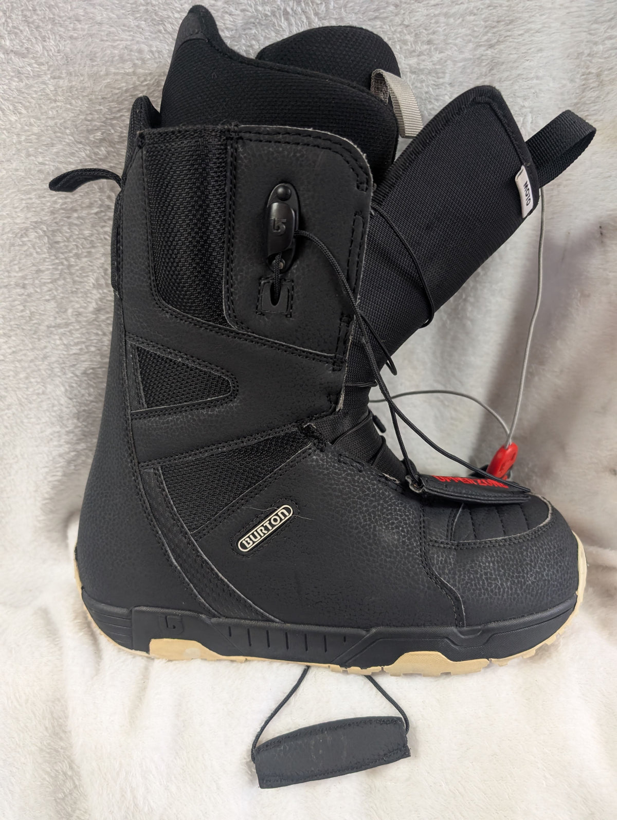 Burton Moto Snowboard Boots Size 9 Color Black Condition Used