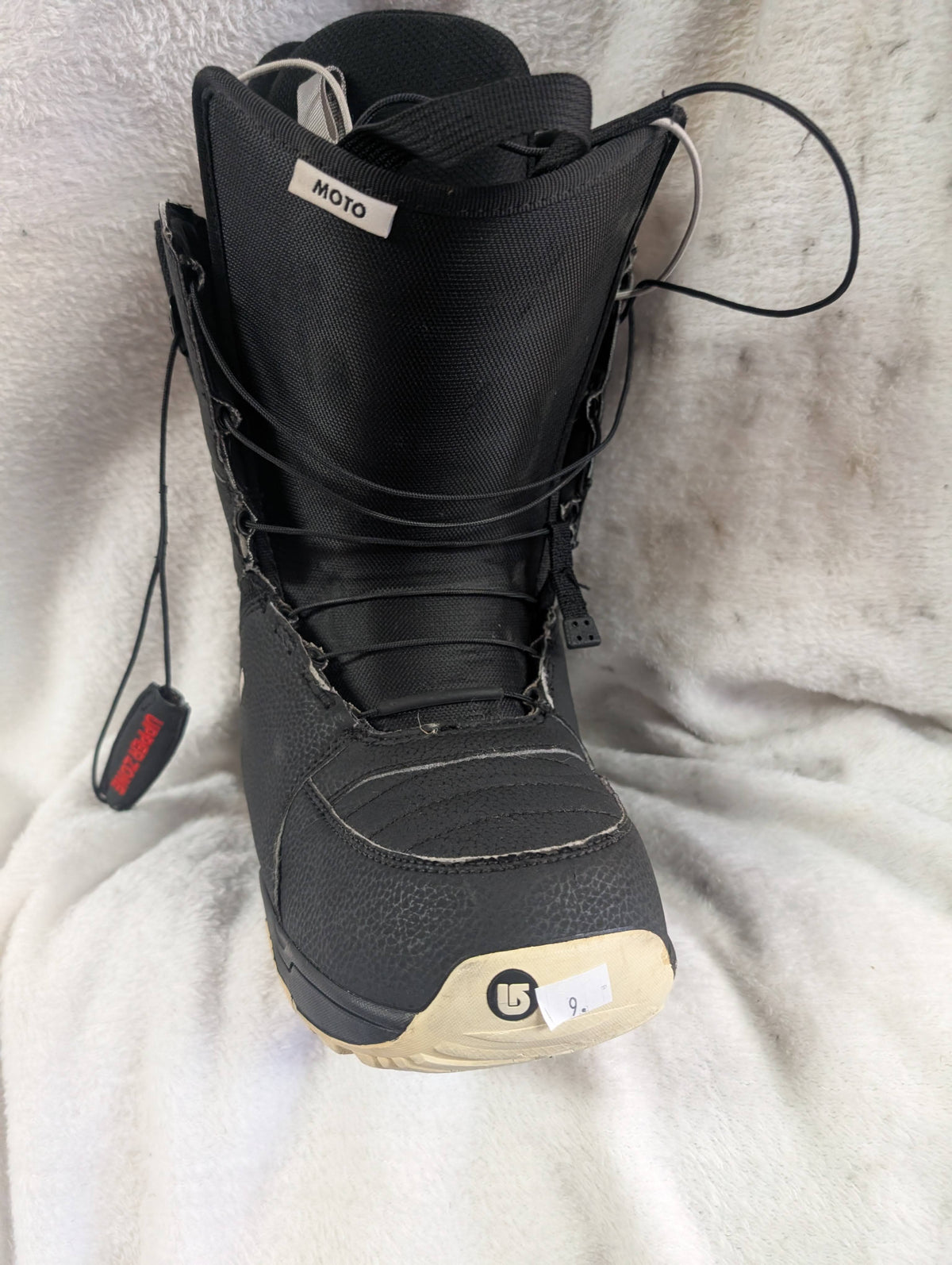 Burton Moto Snowboard Boots Size 9 Color Black Condition Used