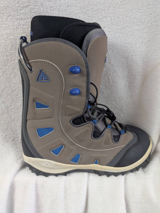 Airwalk Snowboard Boots Size 10 Gray Used