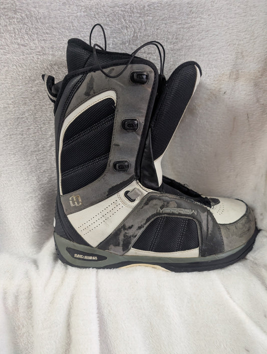 Morrow Snowboard Boots Size 11 Gray Used (No Laces)
