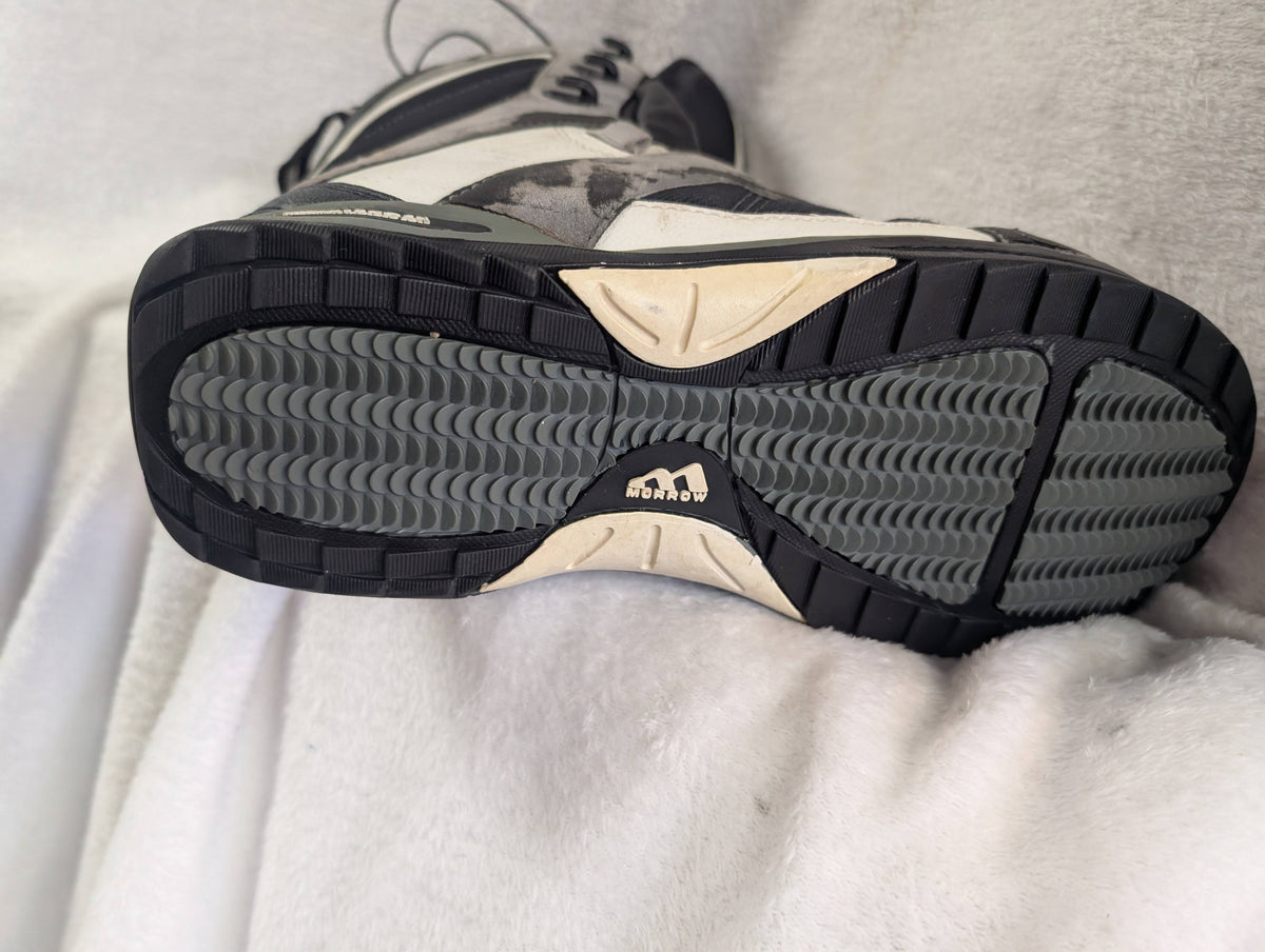Morrow Snowboard Boots Size 11 Gray Used (No Laces)