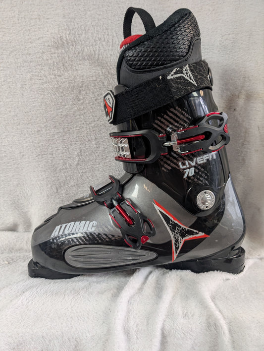 Atomic Live Fit 70 Ski Boots Size 29.5 Color Black Condition Used