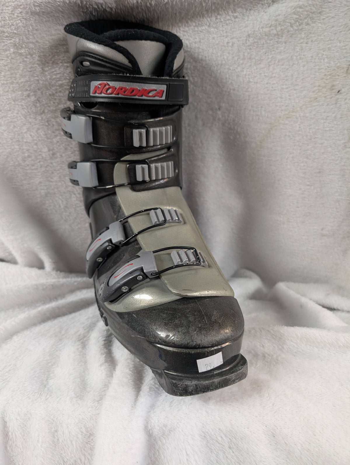 Nordica Vertech 55 Ski Boots Size Mondo 29 Color Gray Condition Used
