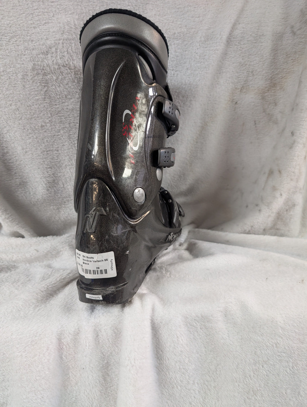 Nordica Vertech 55 Ski Boots Size Mondo 29 Color Gray Condition Used