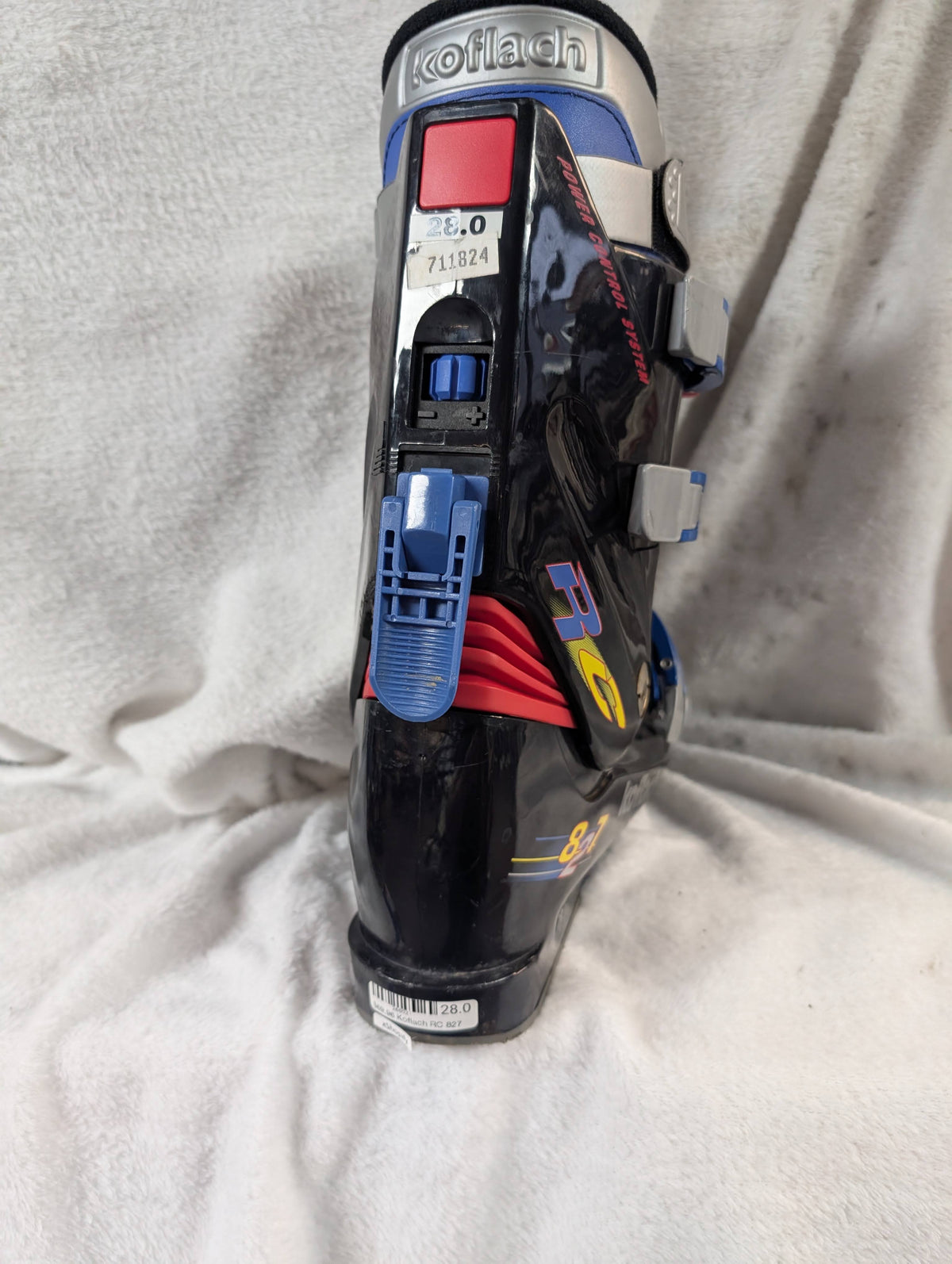 Koflach RC 827 Ski Boots Size 28.0 Color Black Condition Used