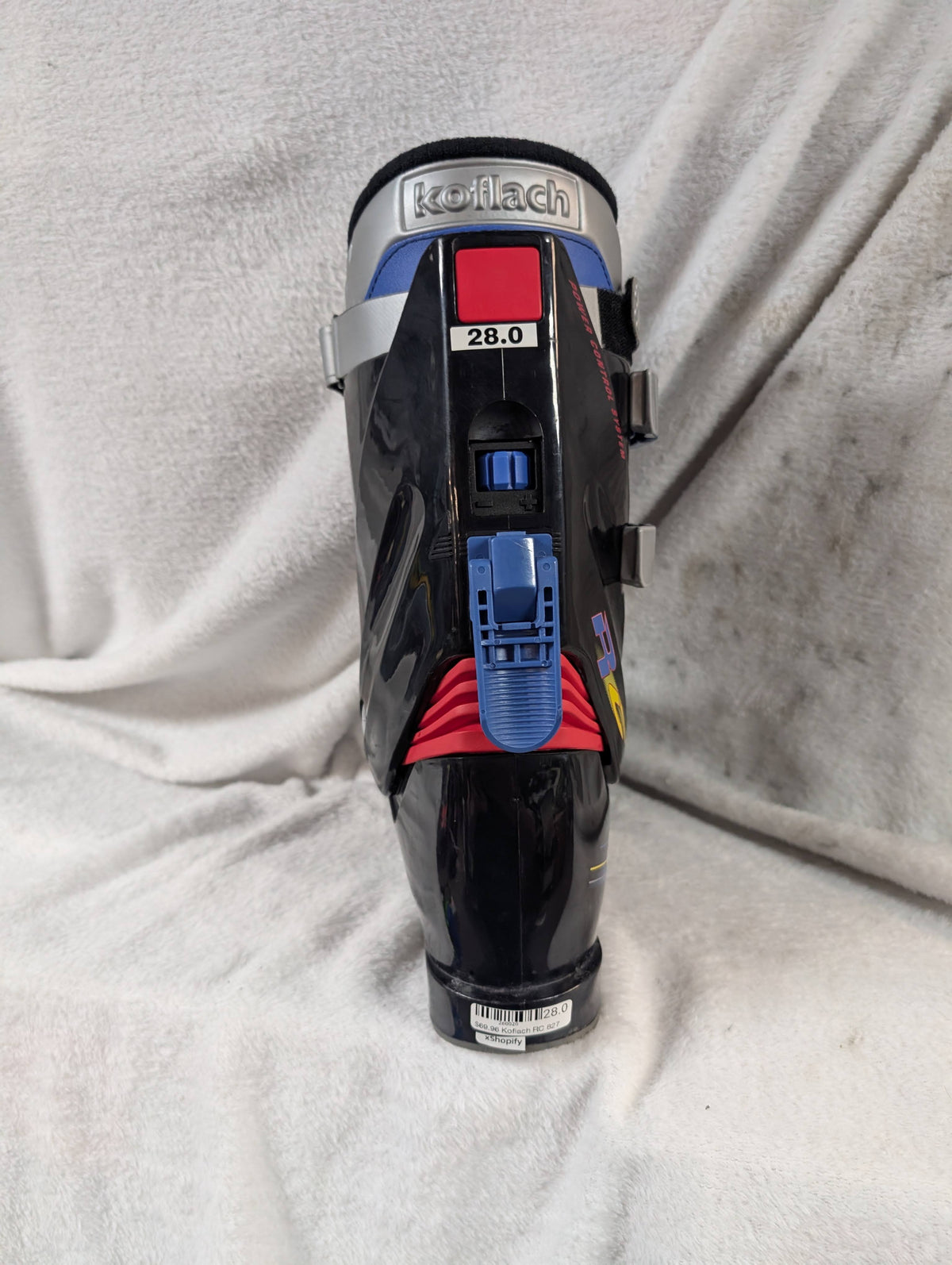 Koflach RC 827 Ski Boots Size 28.0 Color Black Condition Used