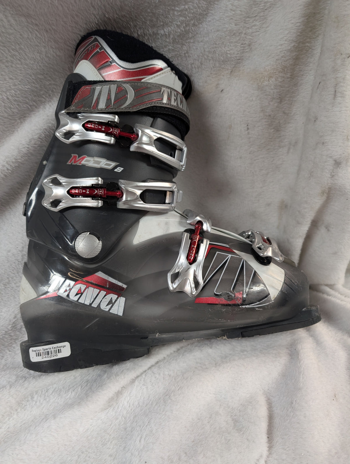 Tecnica Modo 8 Ski Boots Size 27.5 Color Gray Condition Used