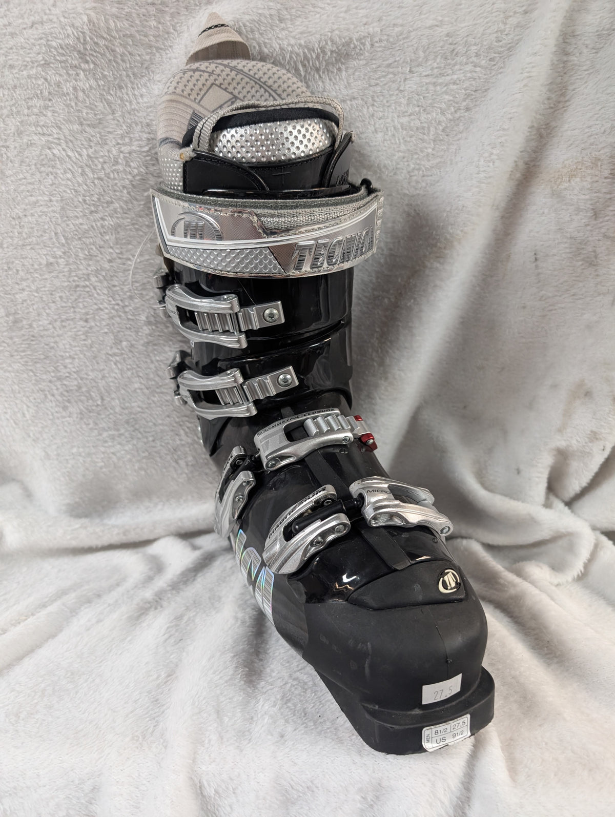Tecnica Diablo Pro Ski Boots Size 27.5 Color Black Condition Used