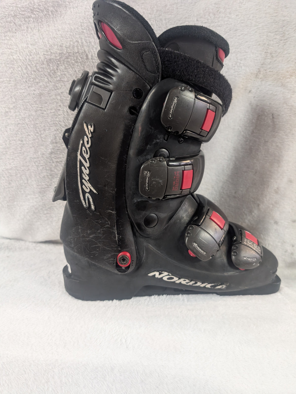 Nordica NX 8.5 Syntech Ski Boots Size Mondo 27 Color Black Condition Used