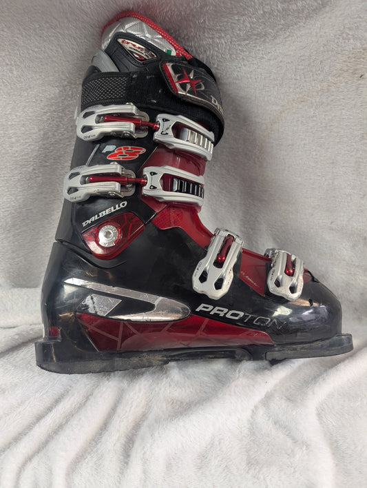 Dalbello Proton 8 Ski Boots Size 26.5 Color Black Condition Used