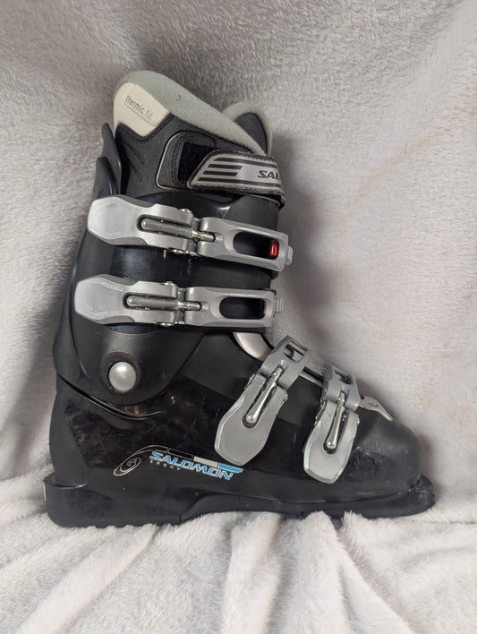Salomon Irony TF2 Ski Boots Size 25.5 Color Black Condition Used