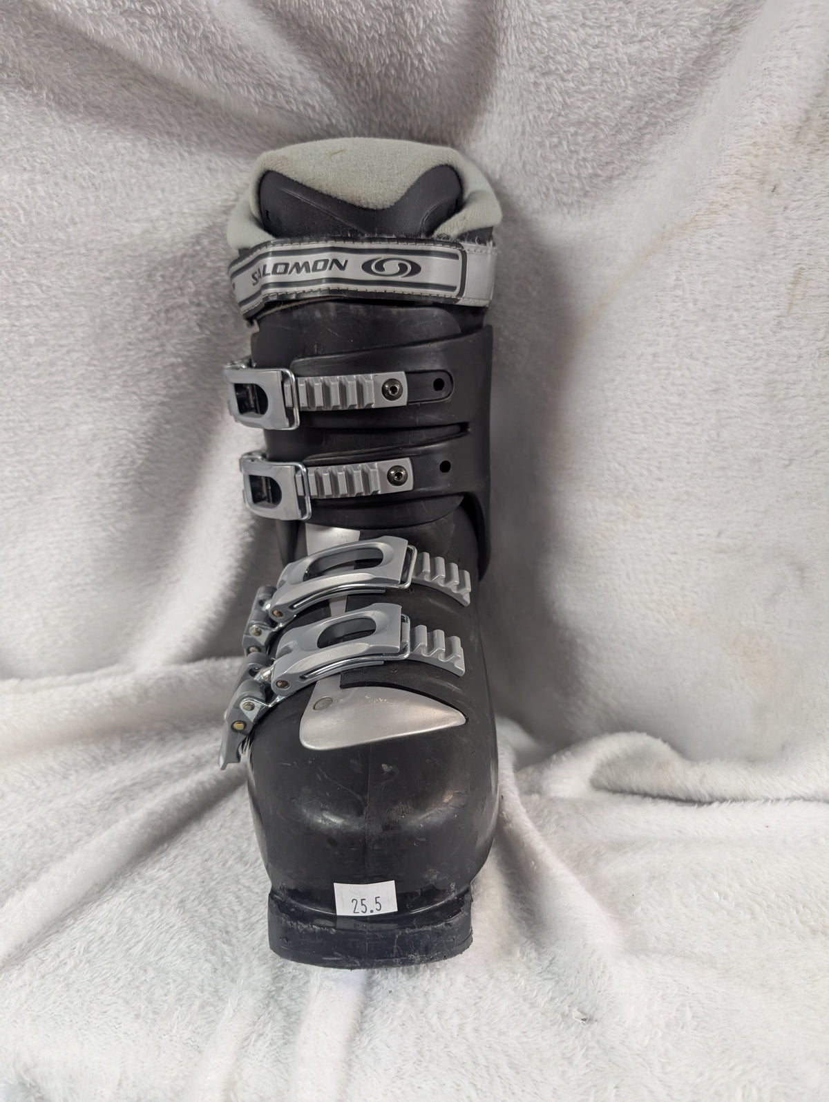 Salomon Irony TF2 Ski Boots Size 25.5 Color Black Condition Used