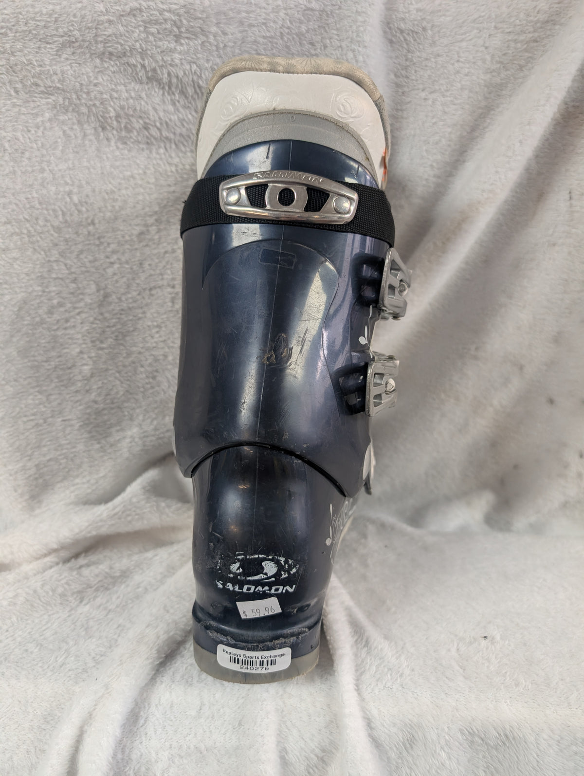 Salomon Devine 5 Ski Boots Size 25.5 Color Navy Condition Used