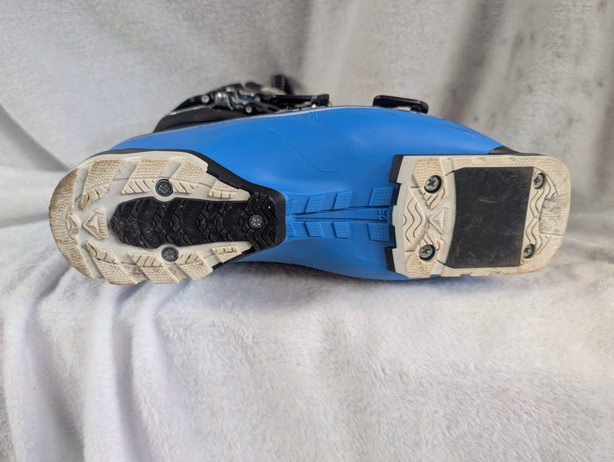 Salomon XPro 80 Ski Boots Size 25.5 Color Blue Condition Used