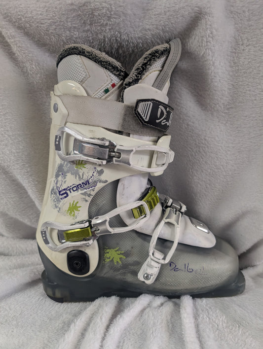Dalbello Storm Ski Boots Size 24.5 Color White Condition Used
