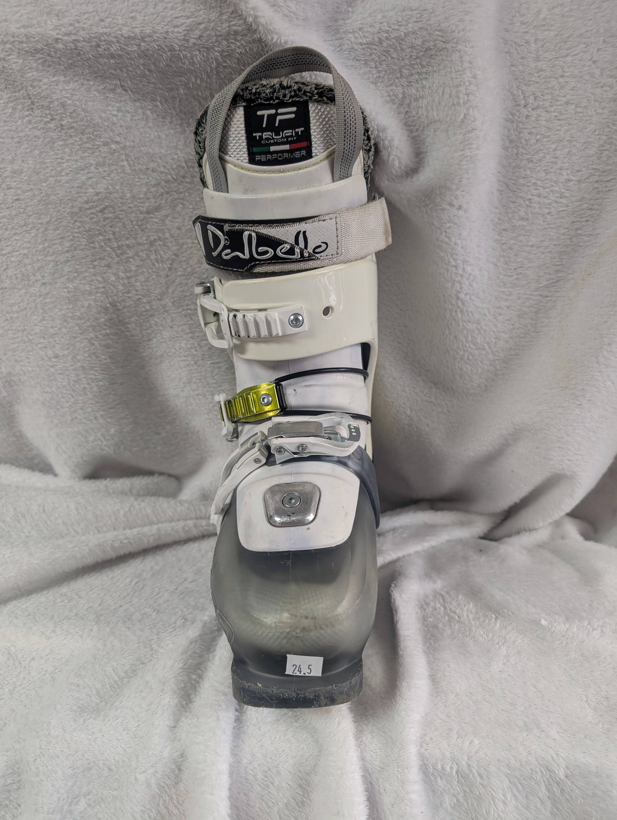 Dalbello Storm Ski Boots Size 24.5 Color White Condition Used
