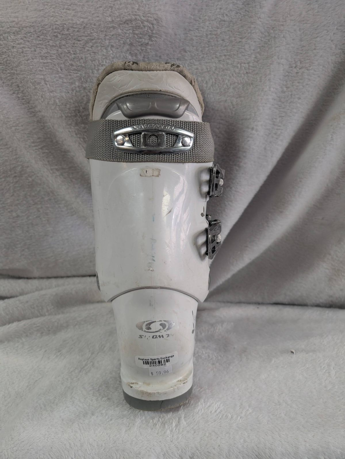 Salomon Devine 6 Ski Boots Size 24 Color White Condition Used
