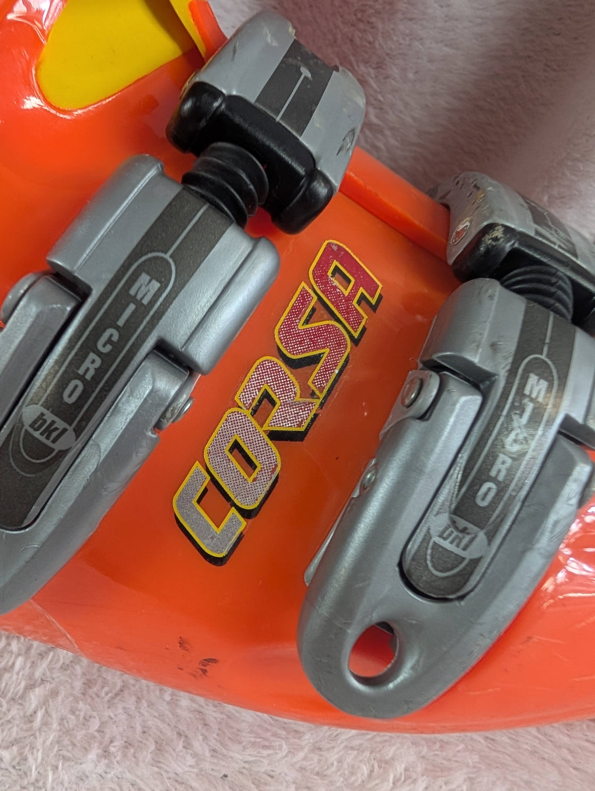 Tecnica Corsa Ski Boots Size 23.5 Color Orange Condition Used