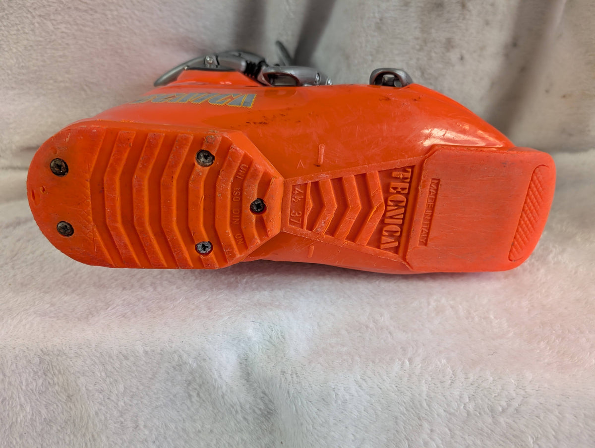 Tecnica Corsa Ski Boots Size 23.5 Color Orange Condition Used