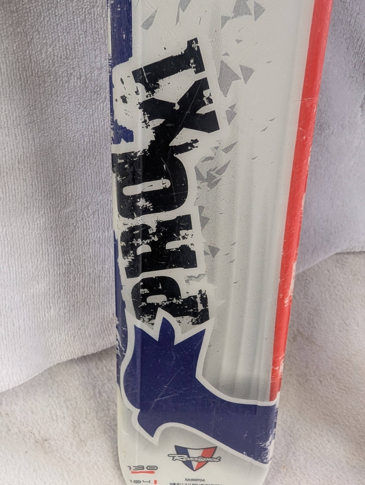 Rossignol Pro X1 Skis Rossignol Comp J Bindings 130 Cm Color White Condition Used