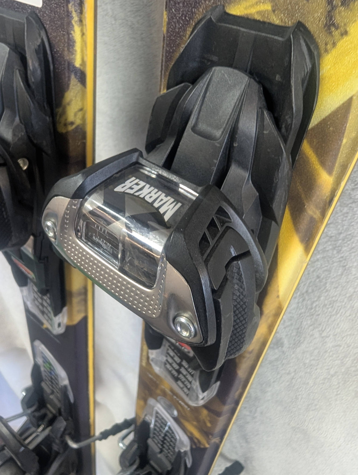 Armada Invictus Skis w/Marker Griffon Bindings Size 171 Cm Color Yellow Condition Used
