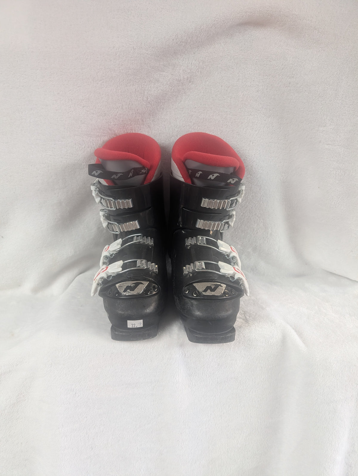 Nordica GP TJ Team Ski Boots Size 23.5 Color Black Condition Used