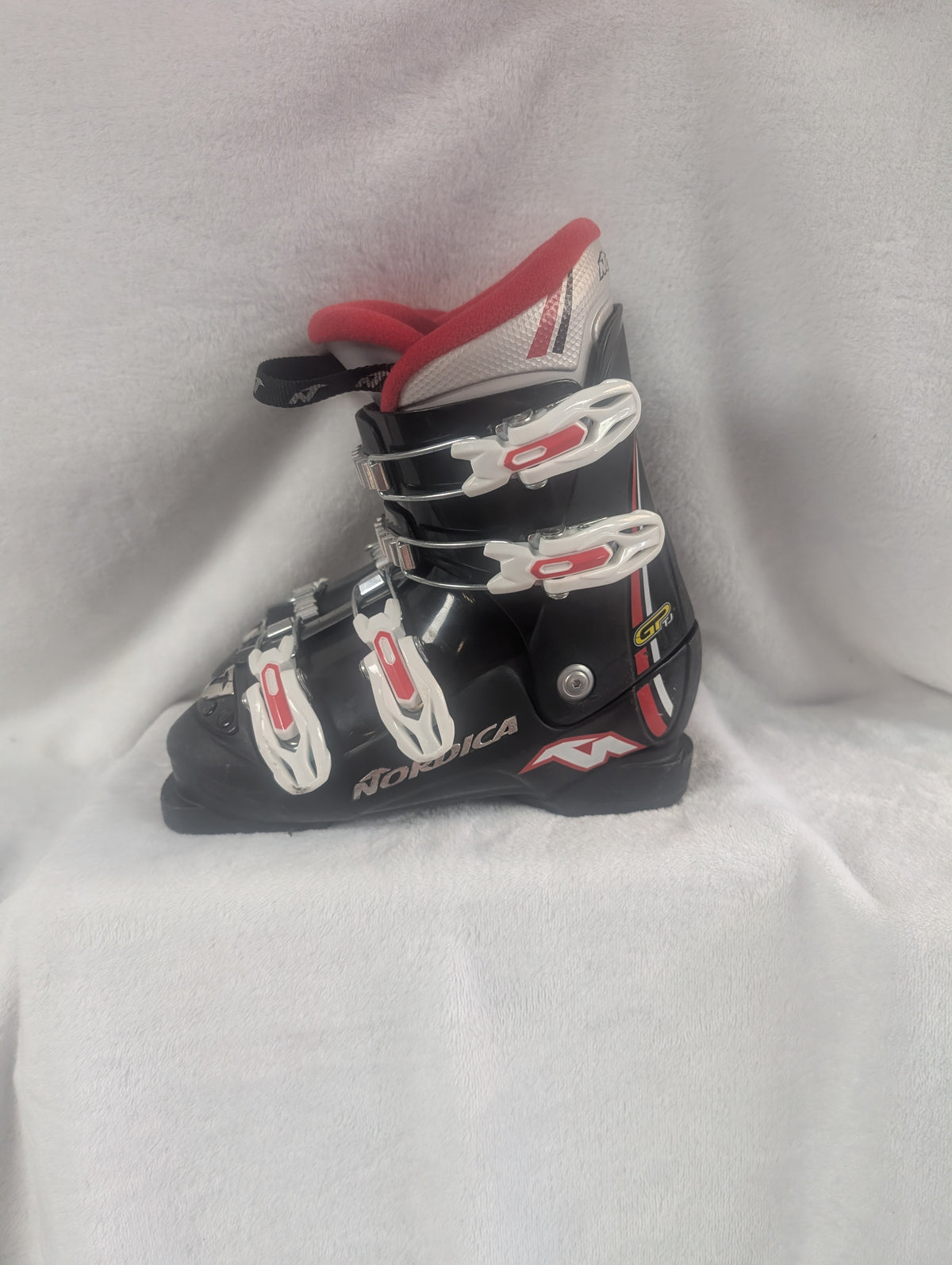 Nordica GP TJ Team Ski Boots Size 23.5 Color Black Condition Used
