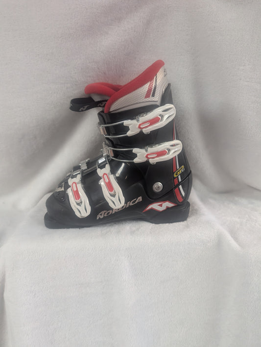 Nordica GP TJ Team Ski Boots Size 23.5 Color Black Condition Used