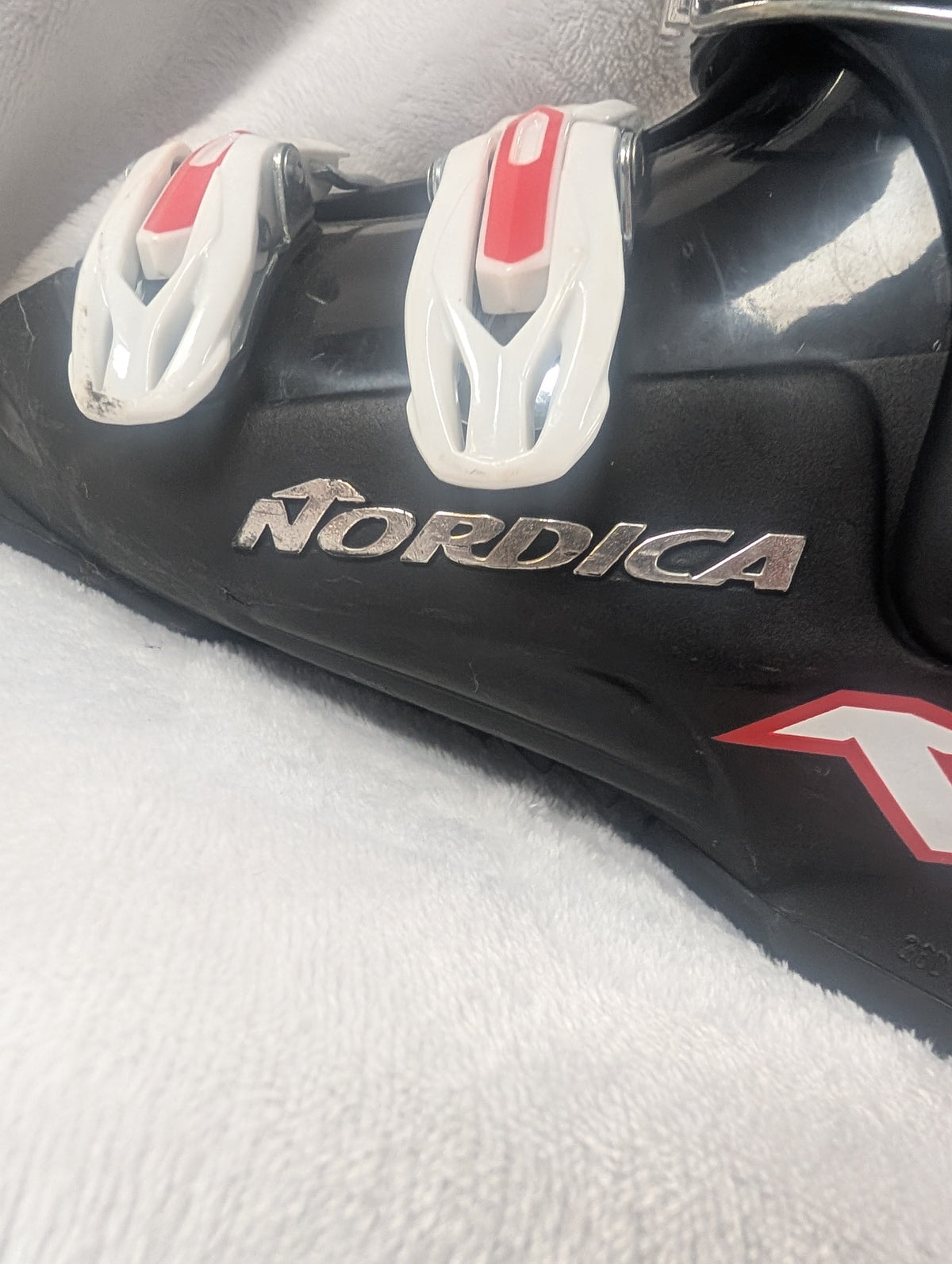 Nordica GP TJ Team Ski Boots Size 23.5 Color Black Condition Used