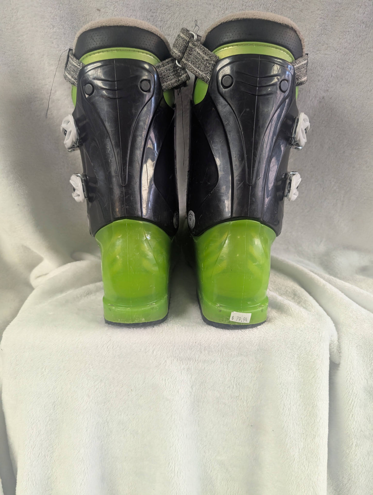 Nordica Patron Team Ski Boots Size 23.5 Color Green Condition Used