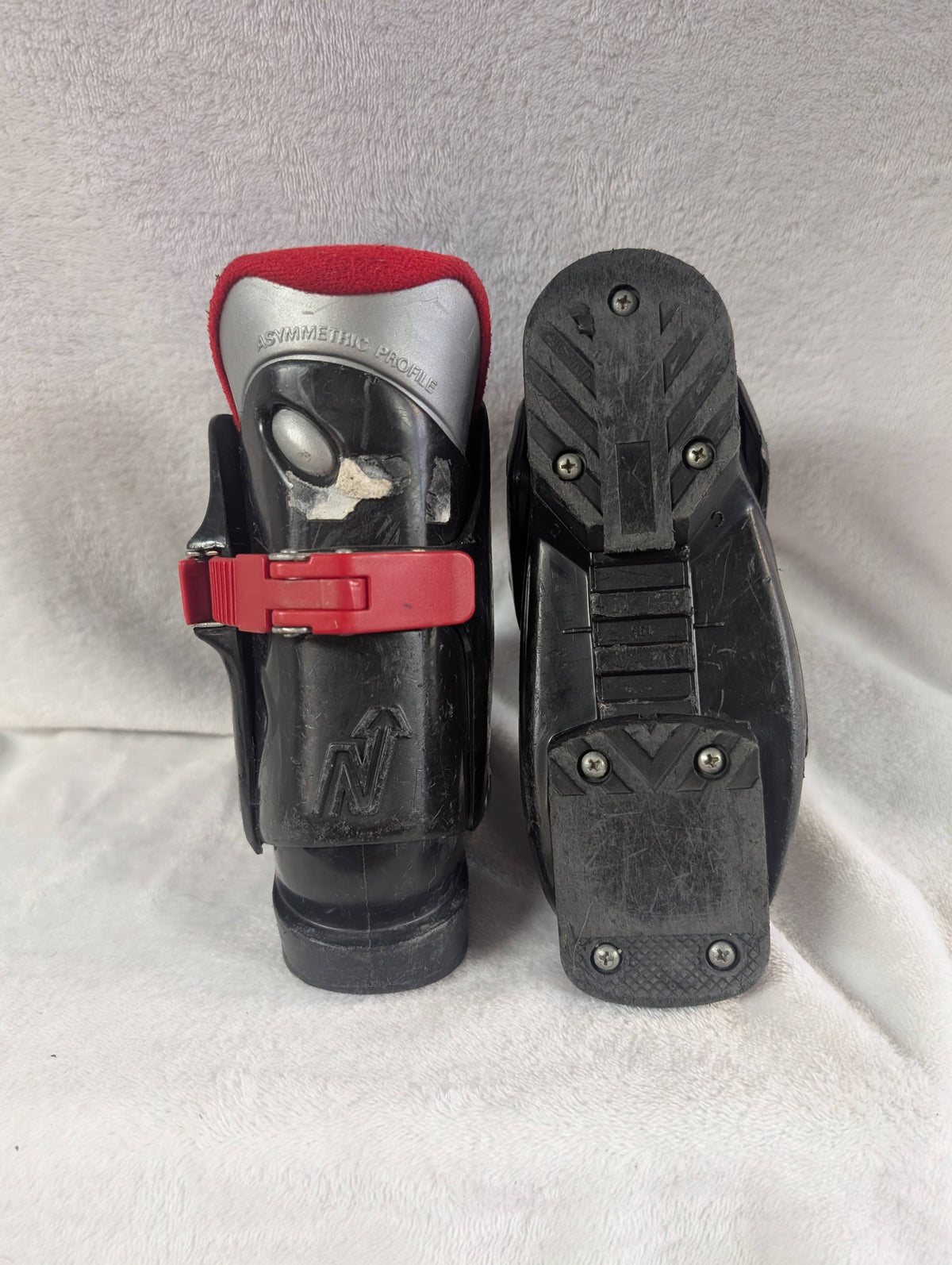 Nordica Rear Entry Ski Boots Size 19.5 Color Black Condition Used
