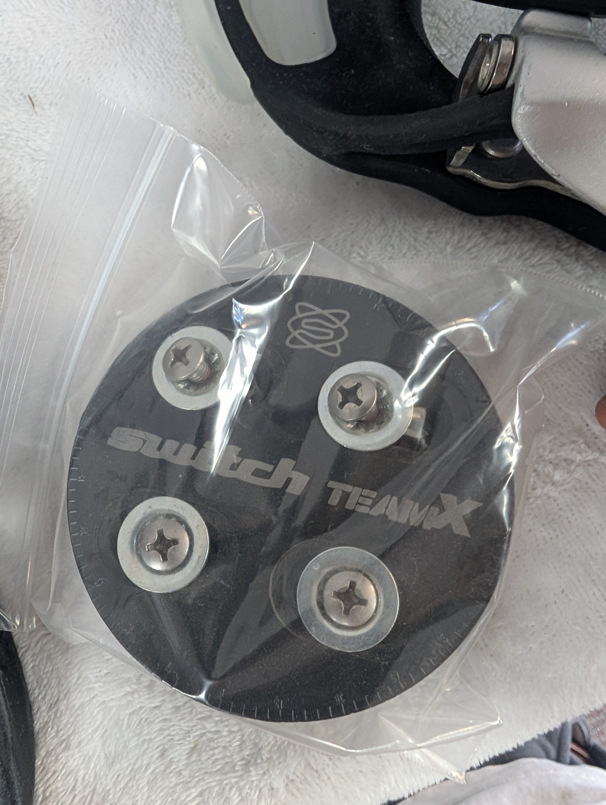 Switch Team X Snowboard Bindings Size M/L Color Black Condition Used