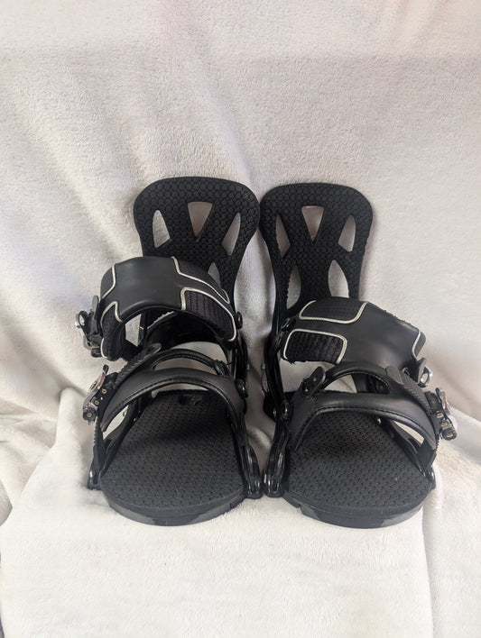Burton Cartel Snowboard Bindings Size Medium Color Black Condition Used